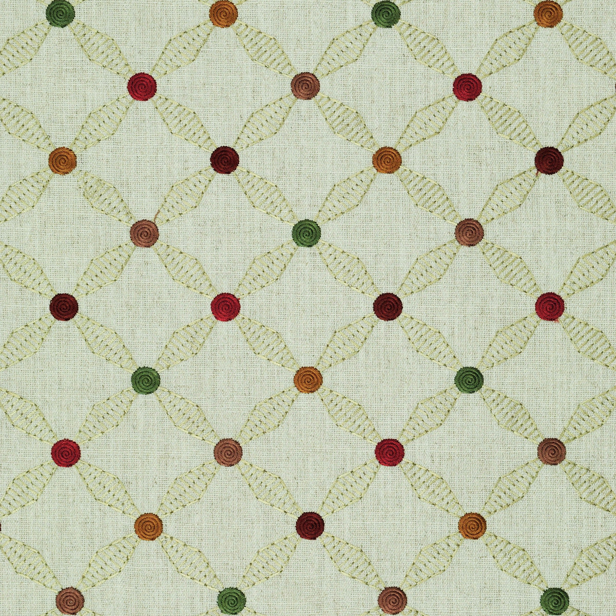 P/K Lifestyles Serenade Swirl Emb - Harvest 481051 Upholstery Fabric