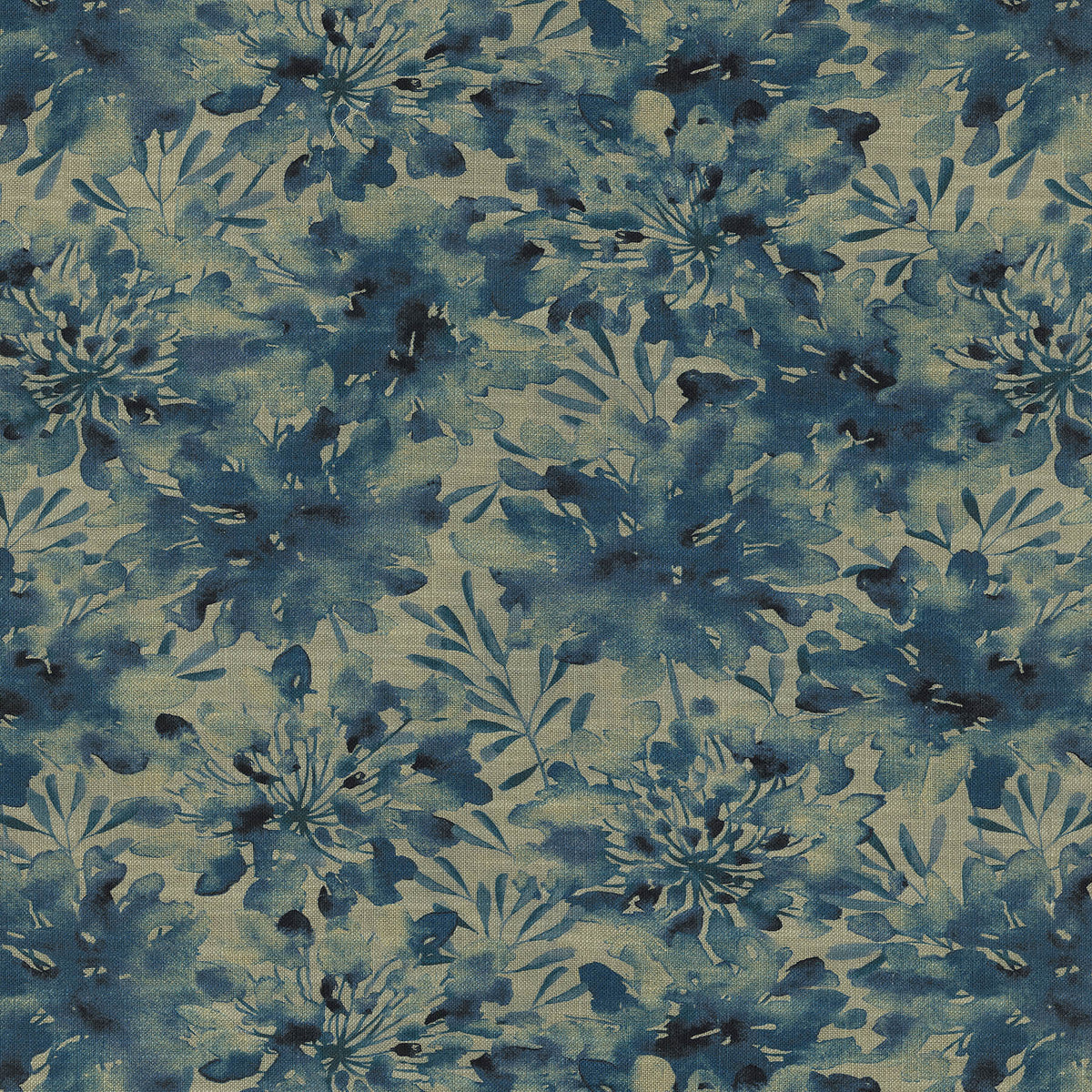 P/K Lifestyles Spellbound - Blue Mood 471290 Fabric Swatch