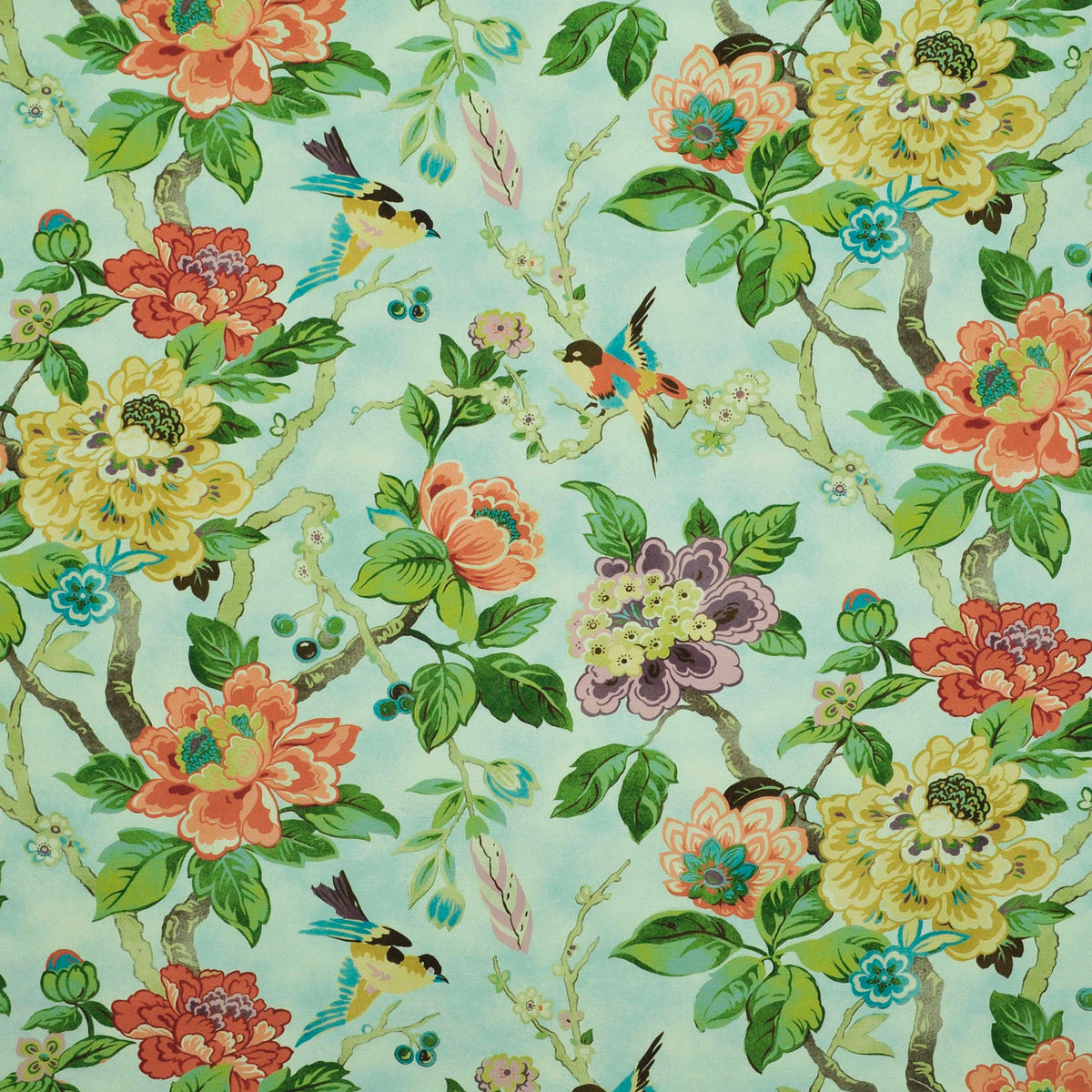 P/K Lifestyles Star Fell - Willow 473111 Fabric Swatch