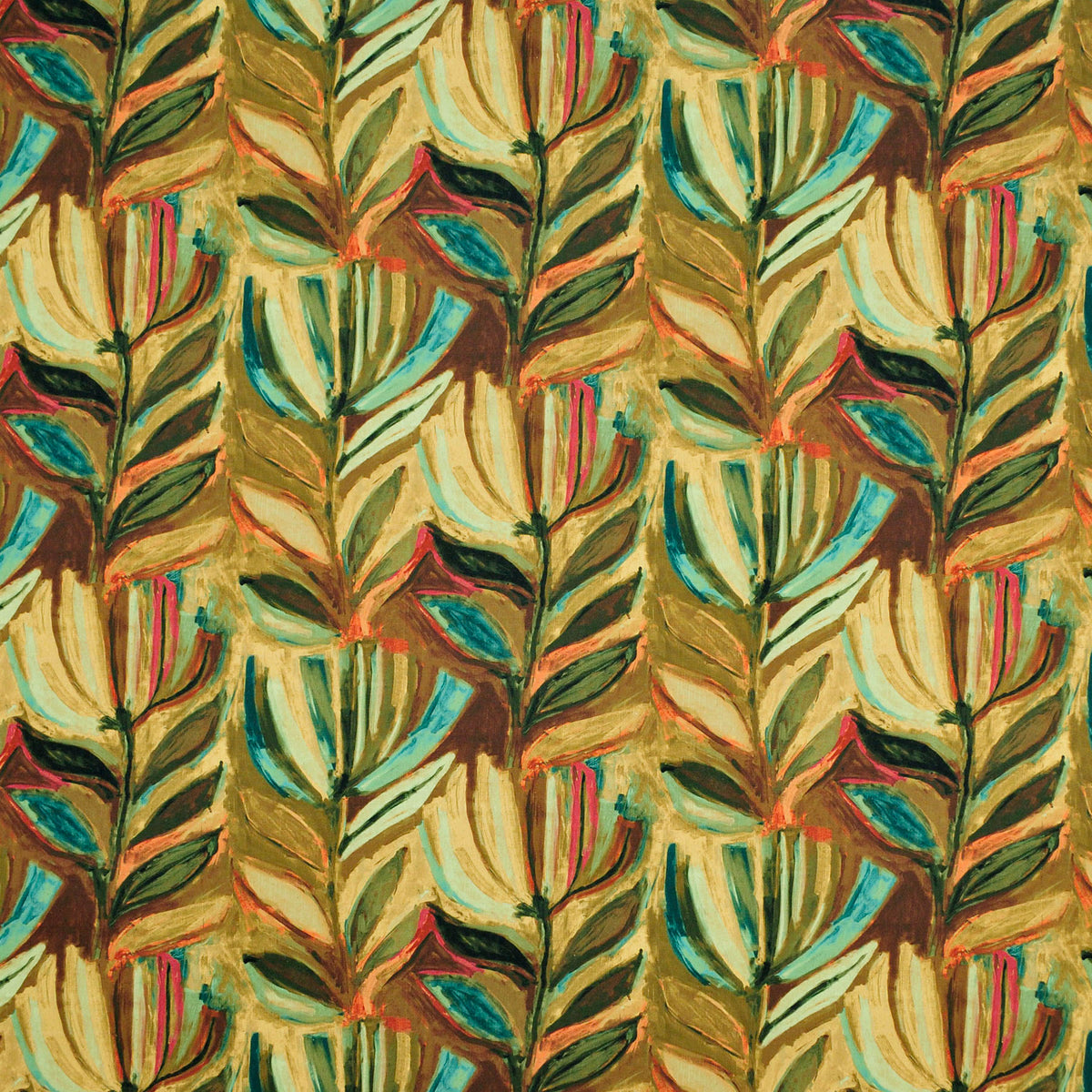 P/K Lifestyles Tulip Impressions -  Java 480843 Fabric Swatch