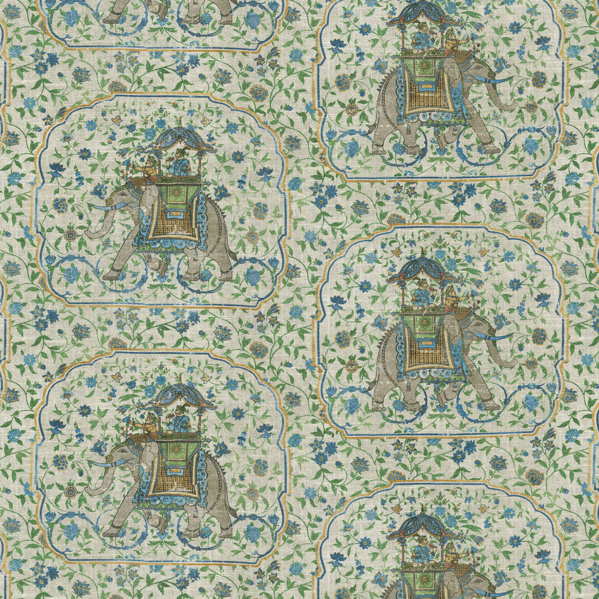 Villa D'Ascoli Tusk - Porcelain 570091 Fabric Swatch