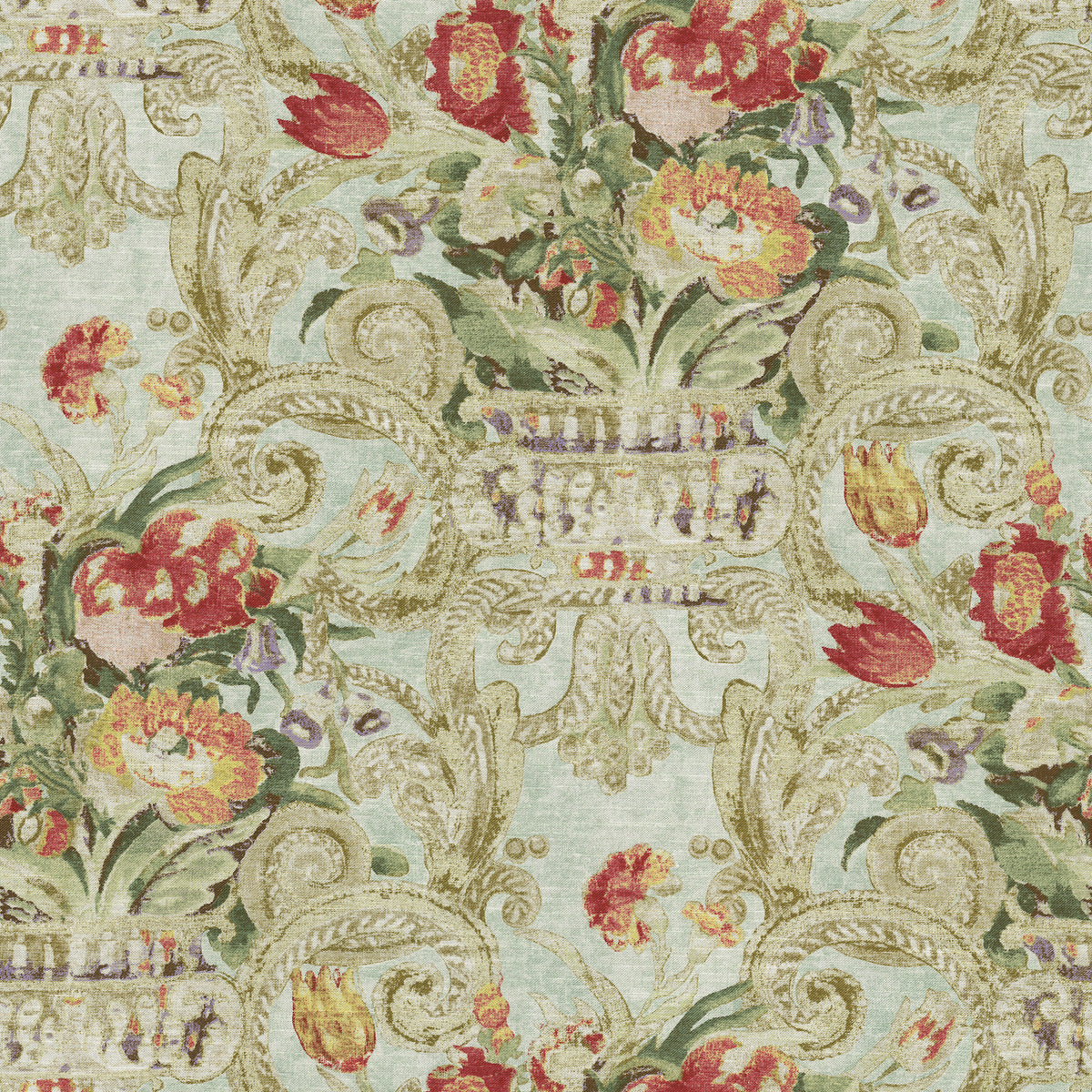 Waverly Villa di Castello - Seamist 682412 Upholstery Fabric