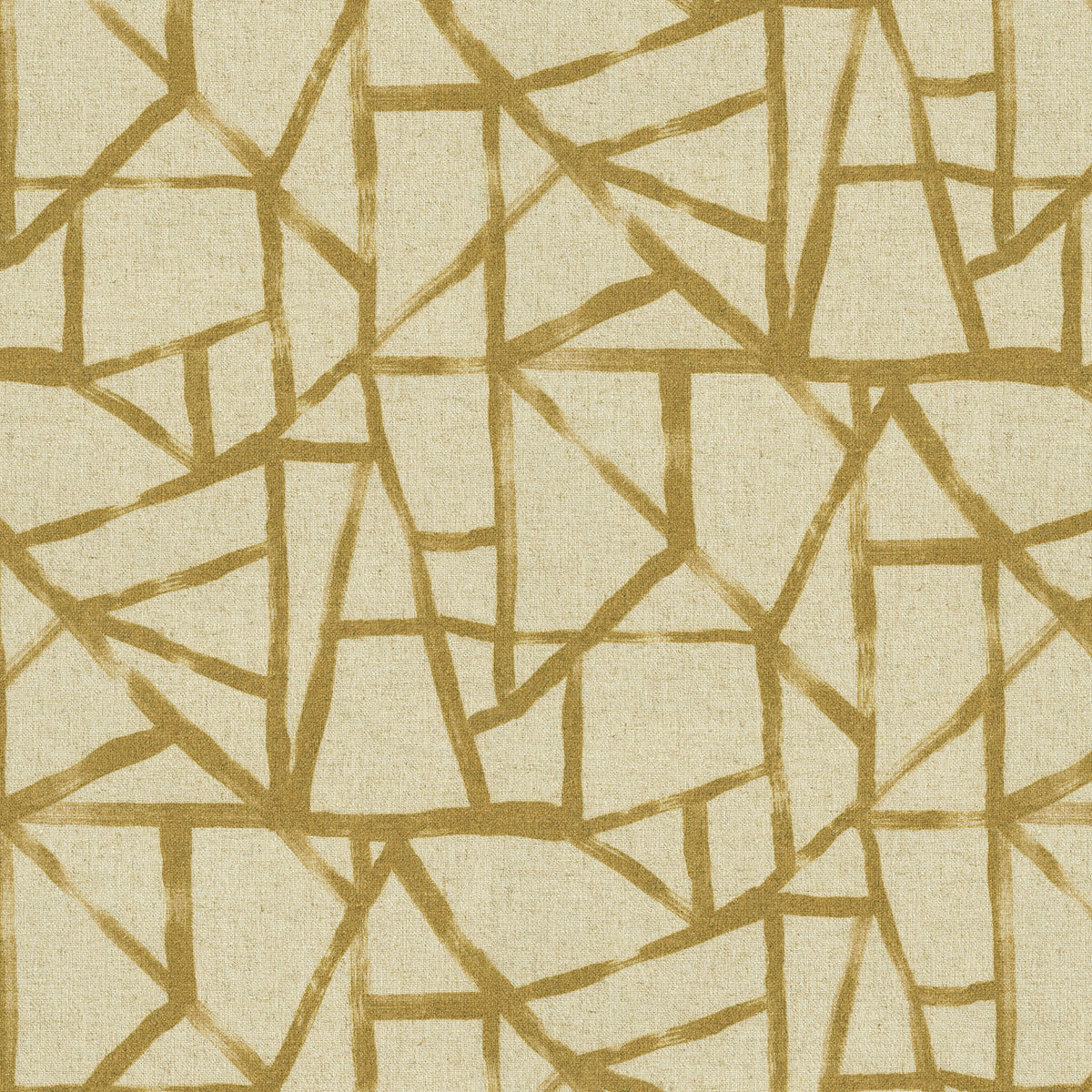 P/K Lifestyles What's Your Angle - Gold 472511 Fabric Swatch