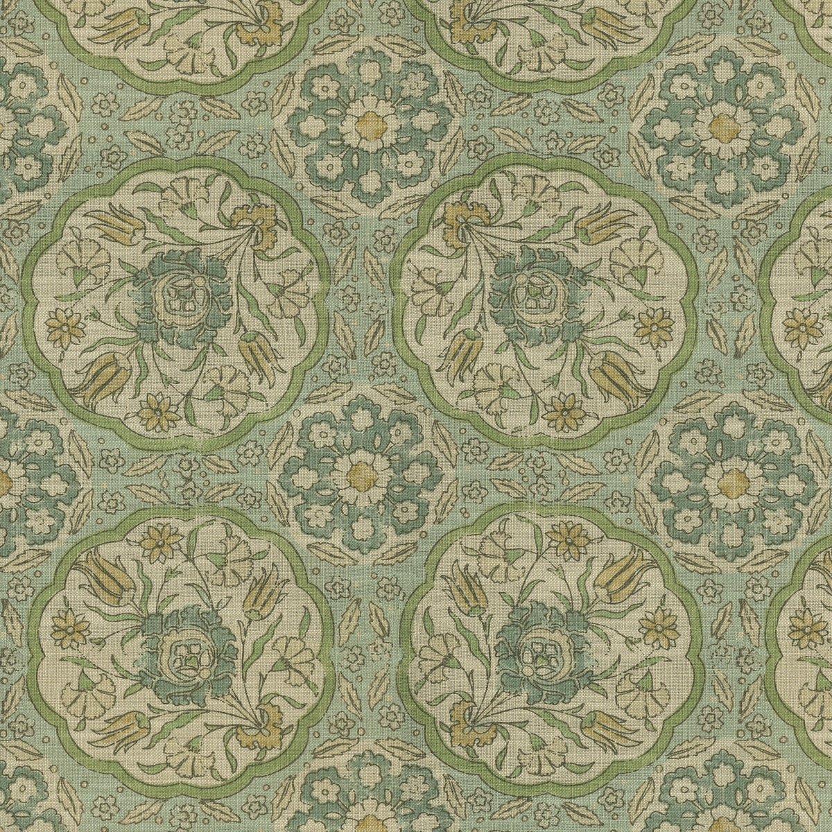 P/K Lifestyles Worlds Away - Mist 472671 Upholstery Fabric