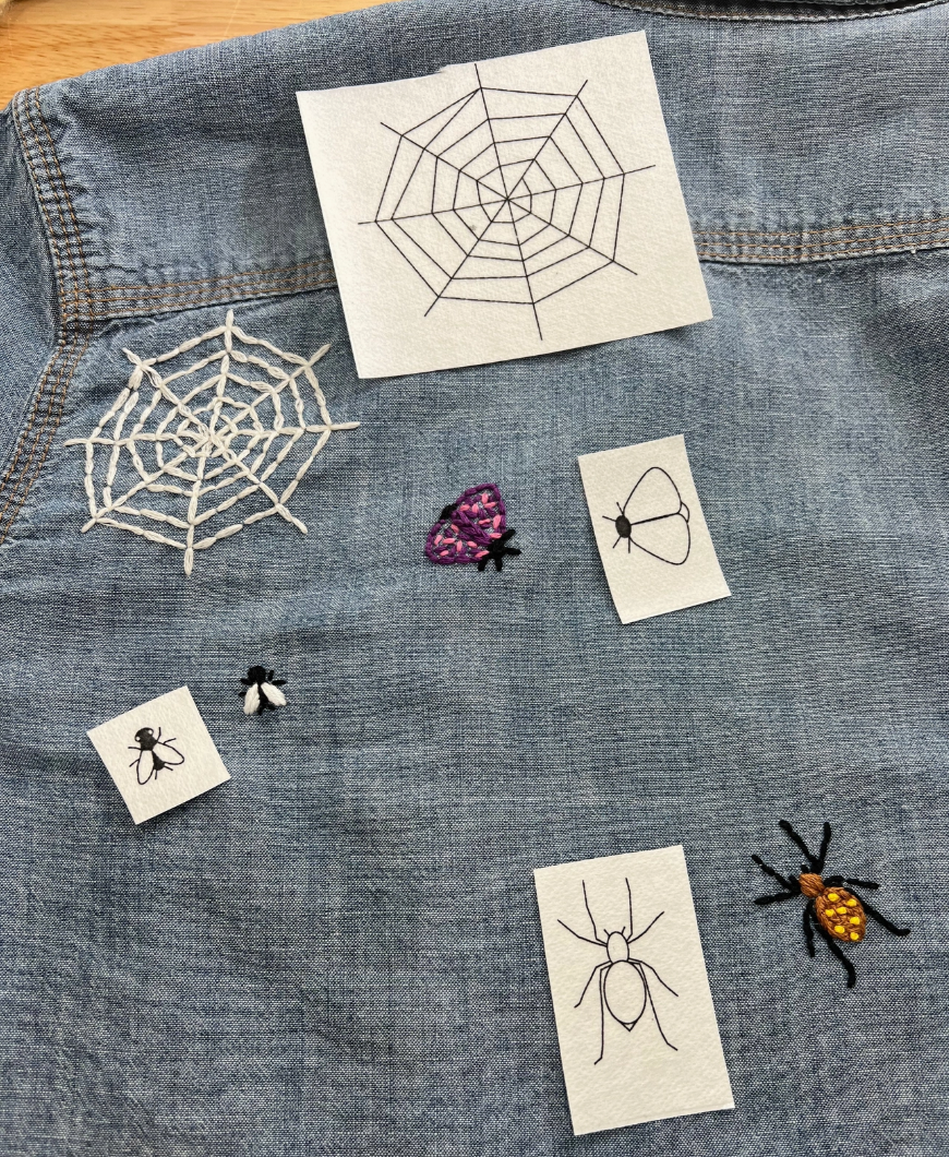 Embroidery Pattern Transfers - Bugs