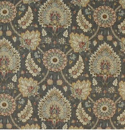 CLOSEOUT Waverly Castleford - Smoke 682150 Upholstery Fabric 1 Yard Cut