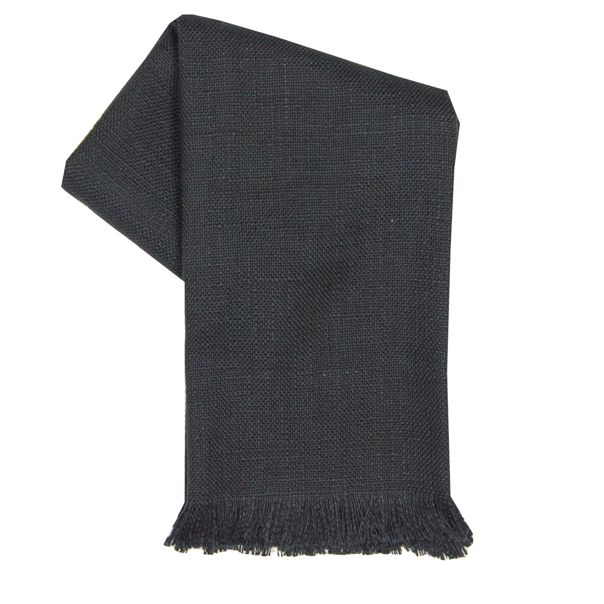 Tea Towel - Dunroven House Slub Texture Solid Frayed Towel