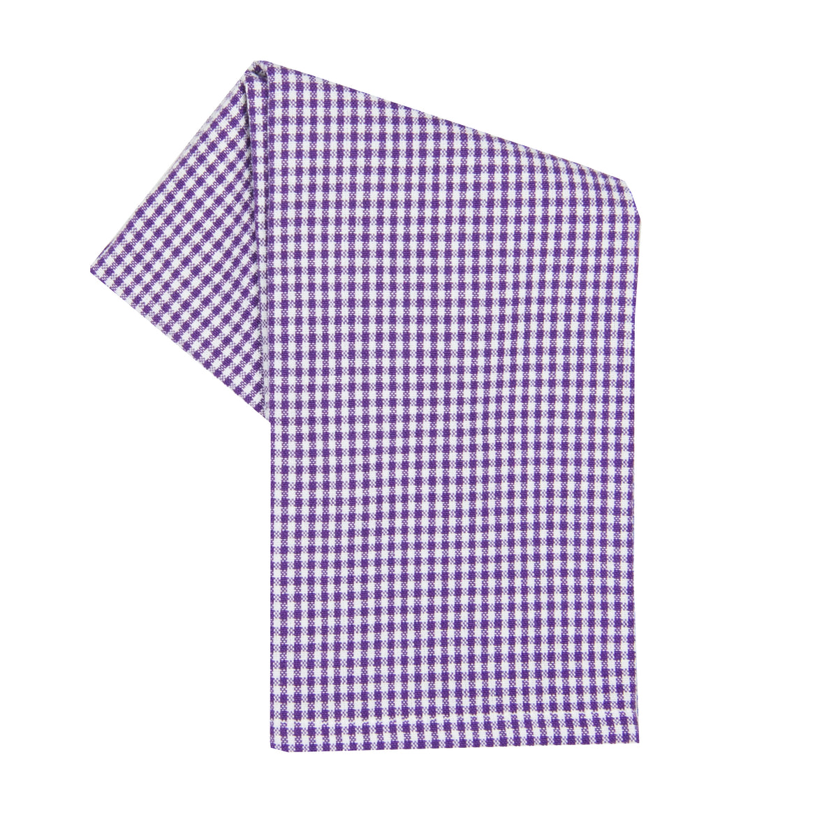 Tea Towel - Dunroven House Mini Check on White