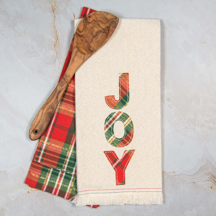 Tea Towel Set of 2 - Plaid Joy