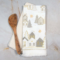 Tea Towel Set of 2 - Winter Village