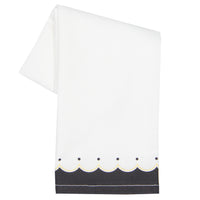 Tea Towel - Dunroven House Scallop Border Series