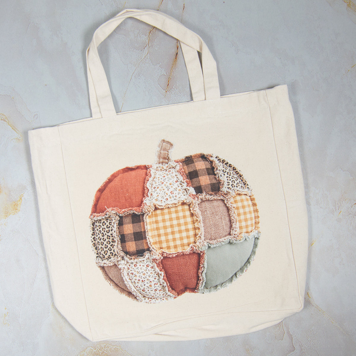 Tote Bag - Patchwork Pumpkin
