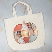 Tote Bag - Patchwork Pumpkin