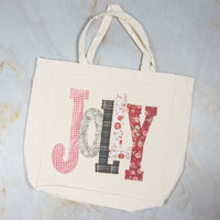 Tote Bag - Faux Quilted Jolly