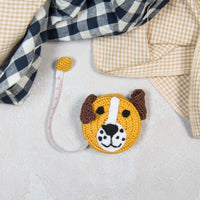 Handmade Crochet Dog Measuring Tape