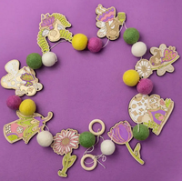Wooden Garland Craft Kit - Fairy Garden