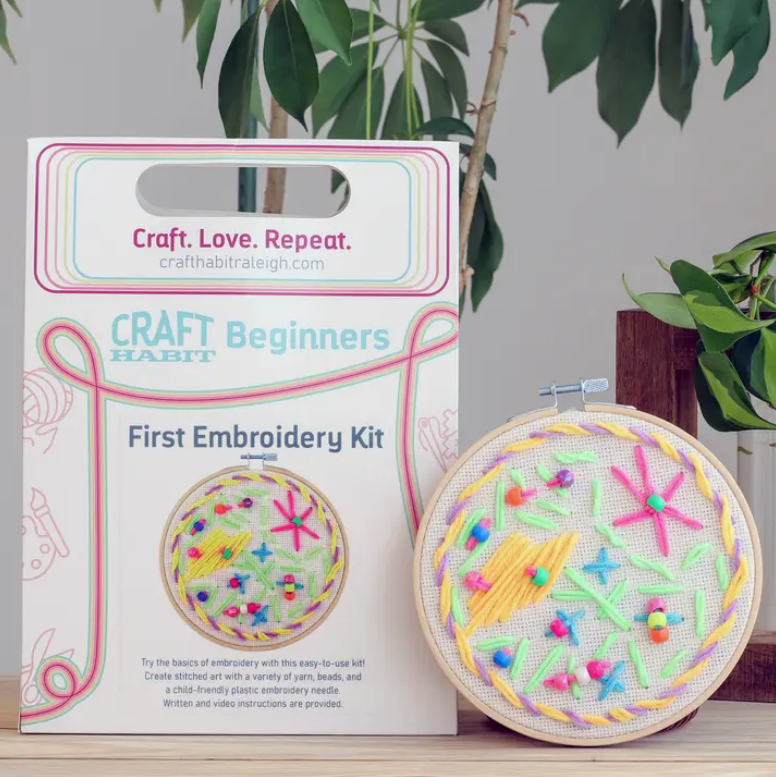 Beginner's First Embroidery Kit