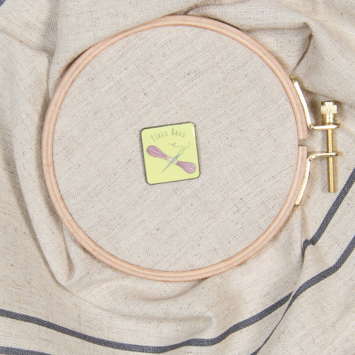 Enamel Needle Minder - Floss Boss