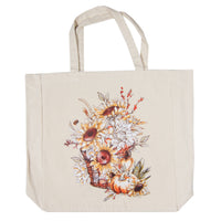 Tote Bag - Fall Flowers Basket