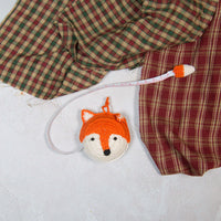 Handmade Crochet Fox Measuring Tape