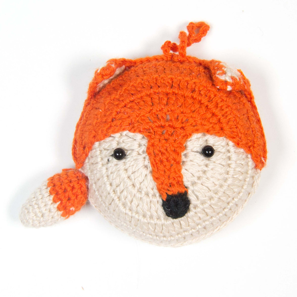 Handmade Crochet Fox Measuring Tape