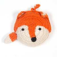Handmade Crochet Fox Measuring Tape