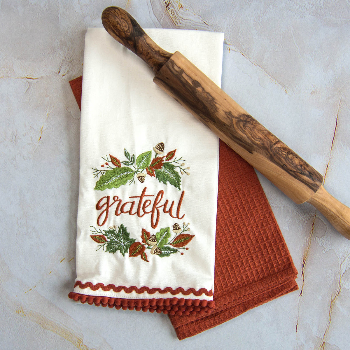 Tea Towel Set of 2 - Grateful