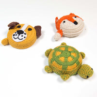 Handmade Crochet Turtle Measuring Tape