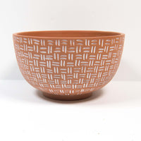 Artisan Crafted Terra Cotta Bowl