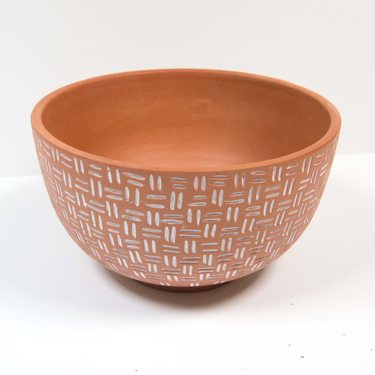 Artisan Crafted Terra Cotta Bowl