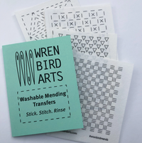 Embroidery Pattern Transfers - Mending Patterns Green Book