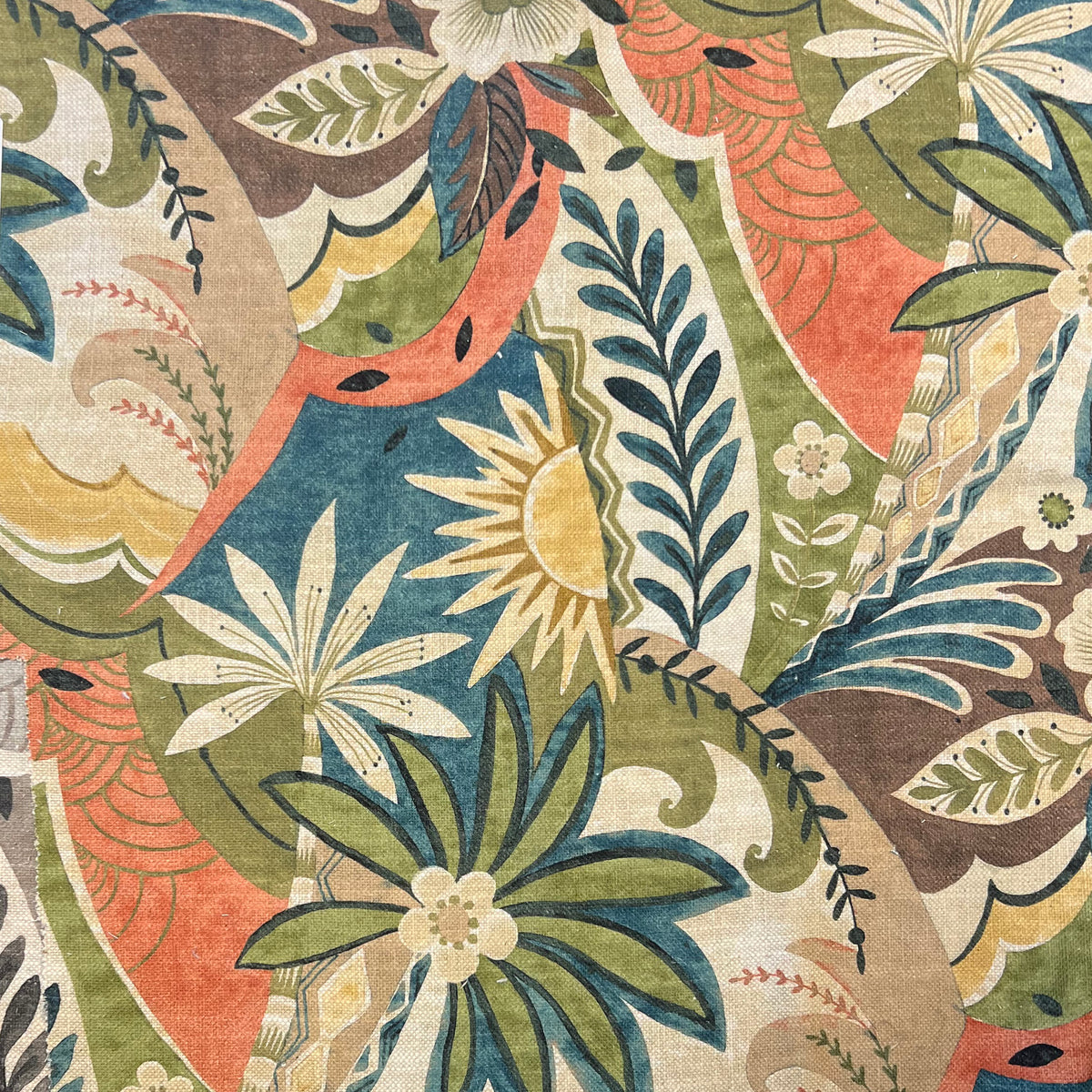 P/K Lifestyles Mod Moment - Sunset 471470 Fabric Swatch