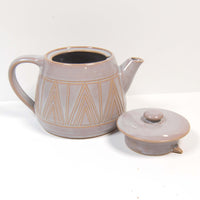 Artisan Crafted Mountain Peaks Tea Pot