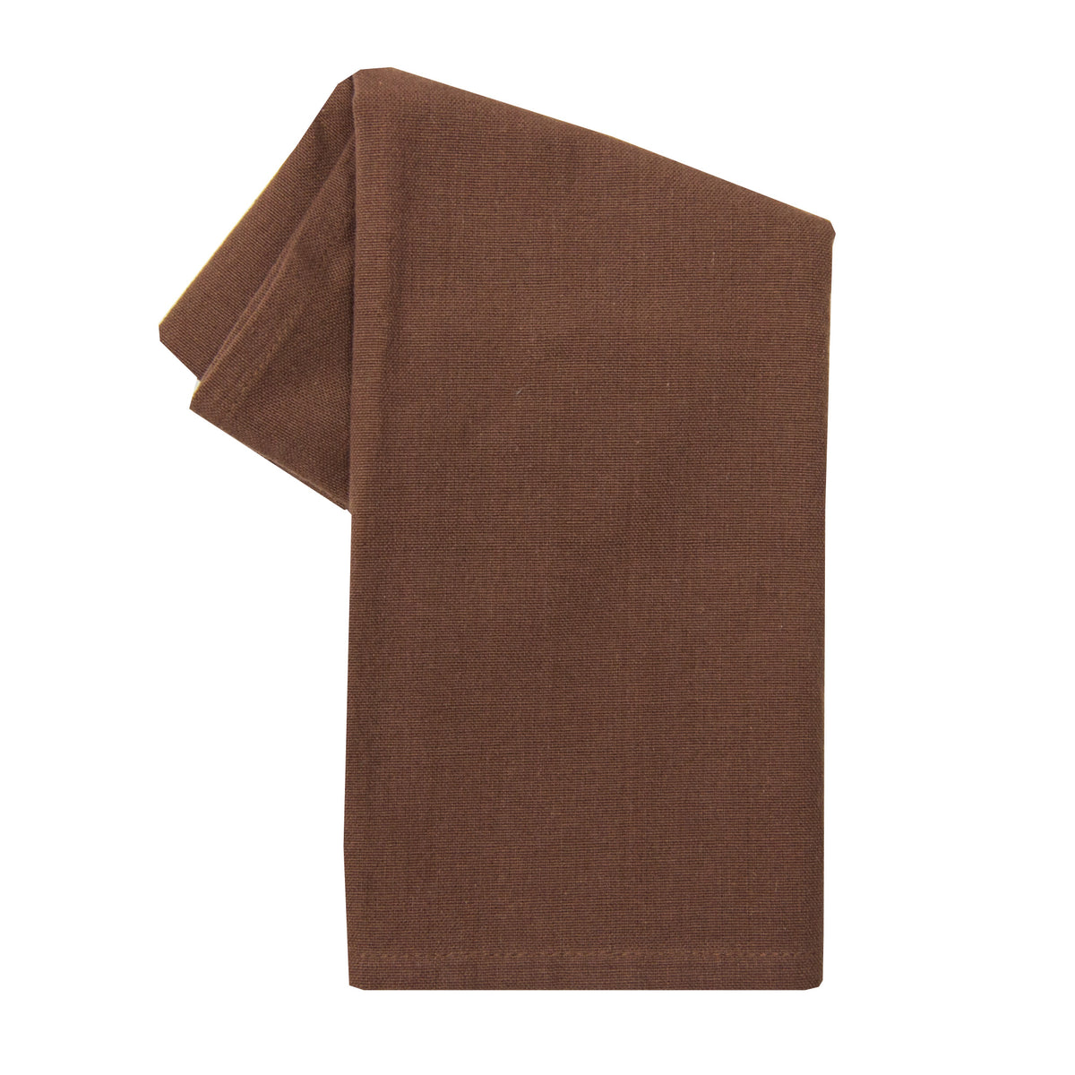 Solid Flat Weave Cotton Kitchen Towels