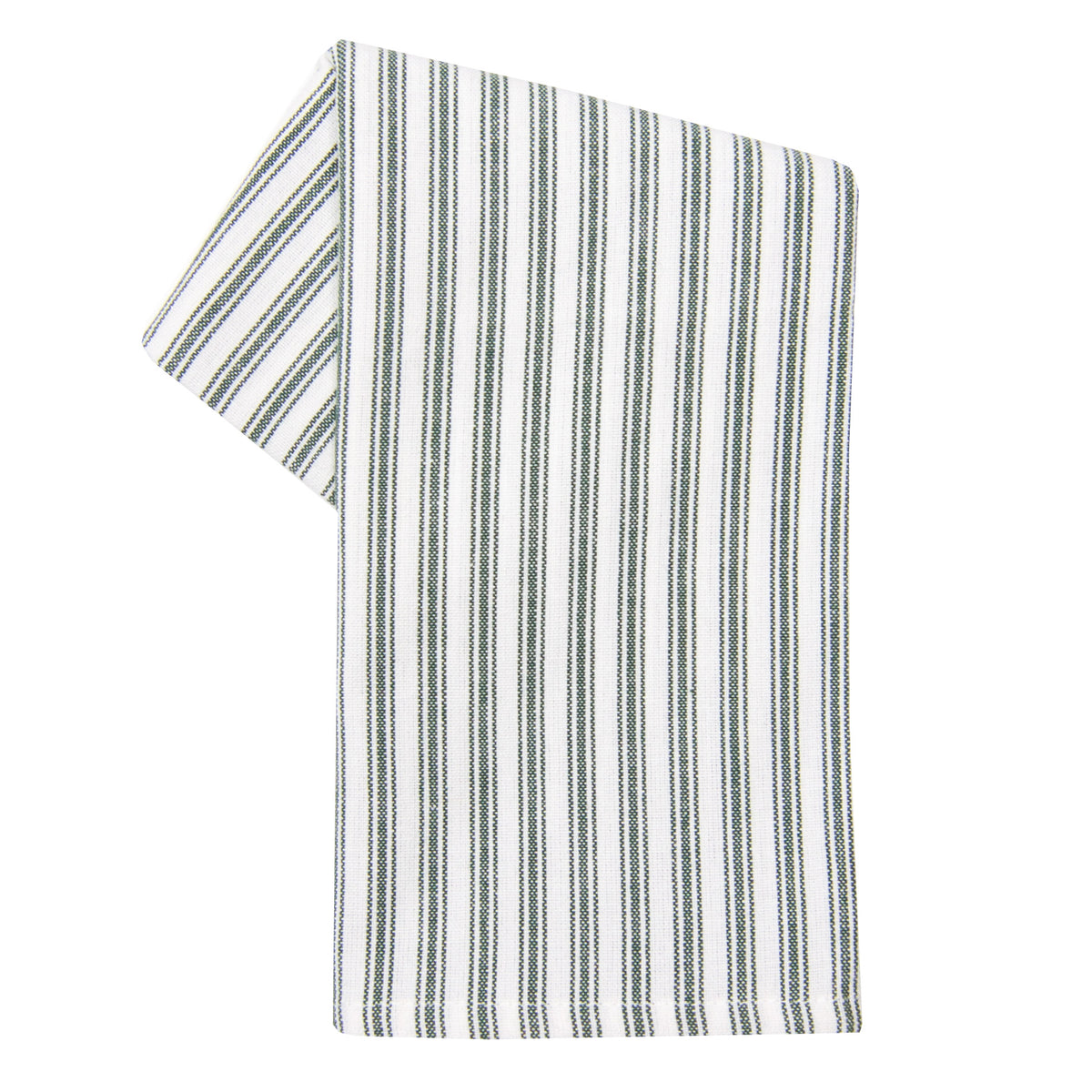 Tea Towel - Dunroven House Ticking Stripe on White