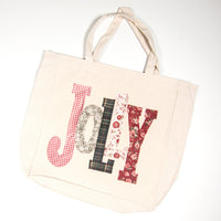 Tote Bag - Faux Quilted Jolly