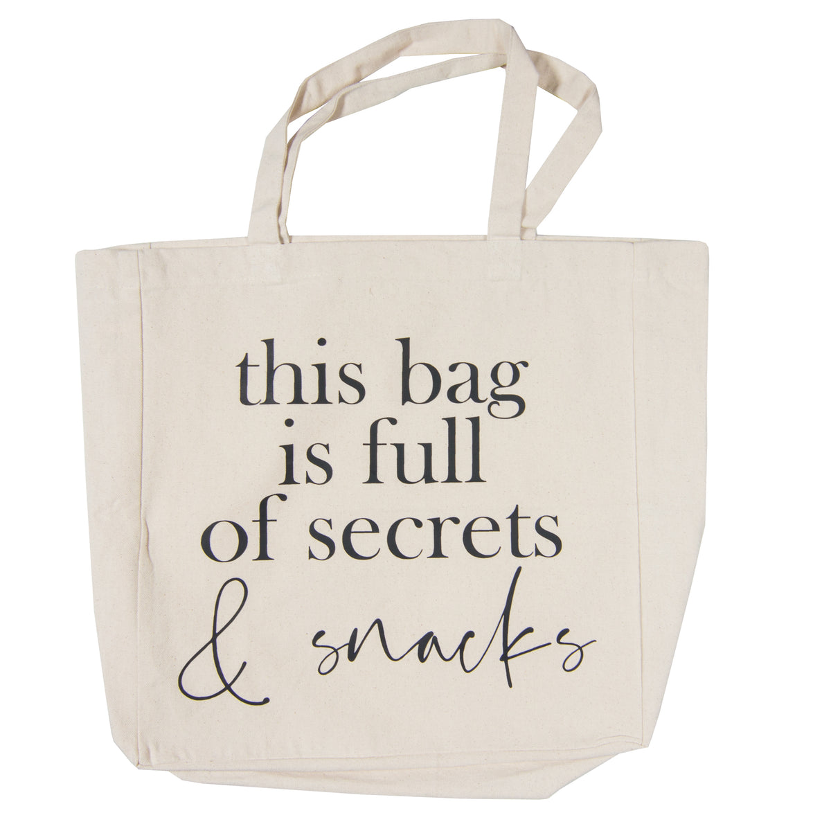 Tote Bag - Snacks and Secrets