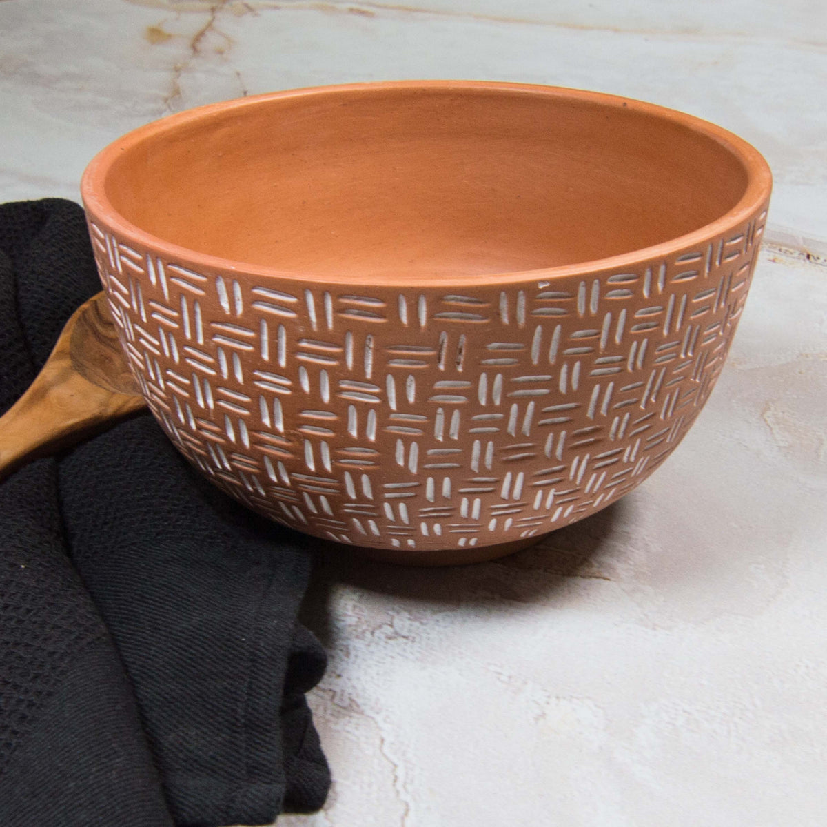 Artisan Crafted Terra Cotta Bowl