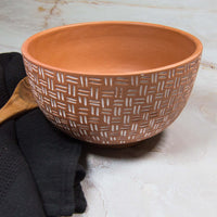 Artisan Crafted Terra Cotta Bowl