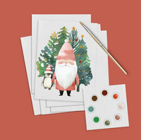 Breathe People Watercolor Postcards Kit - Holiday