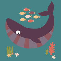 Breathe People Kid's Paint by Numbers Kit - Ocean