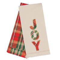 Tea Towel Set of 2 - Plaid Joy