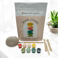 Breathe People Air Dry Clay Kit - Wind Chimes