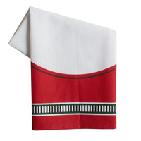 Tea Towel - Dunroven House Christmas Ornament Series