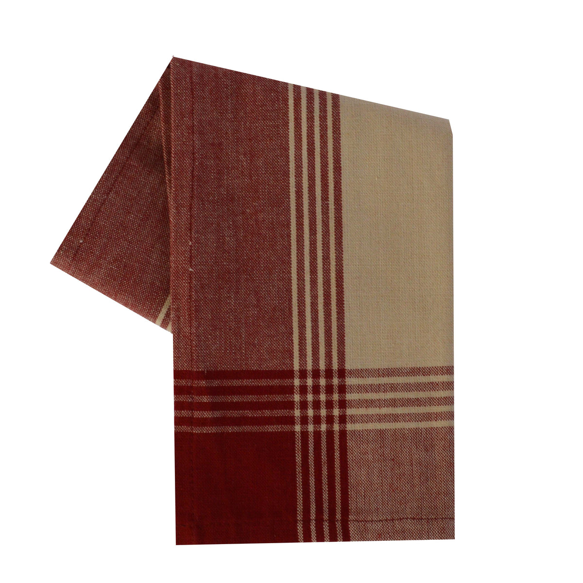 Variety Towel Set - Red and Teadye Set of 4