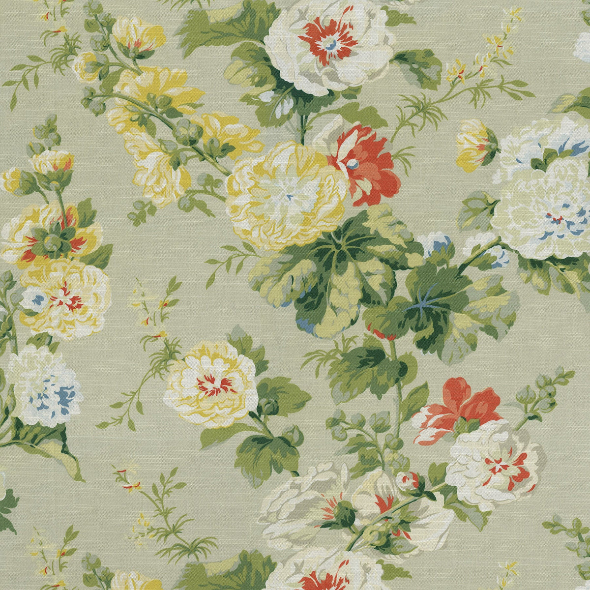 Waverly Alcea - Poppy 682250 Upholstery Fabric