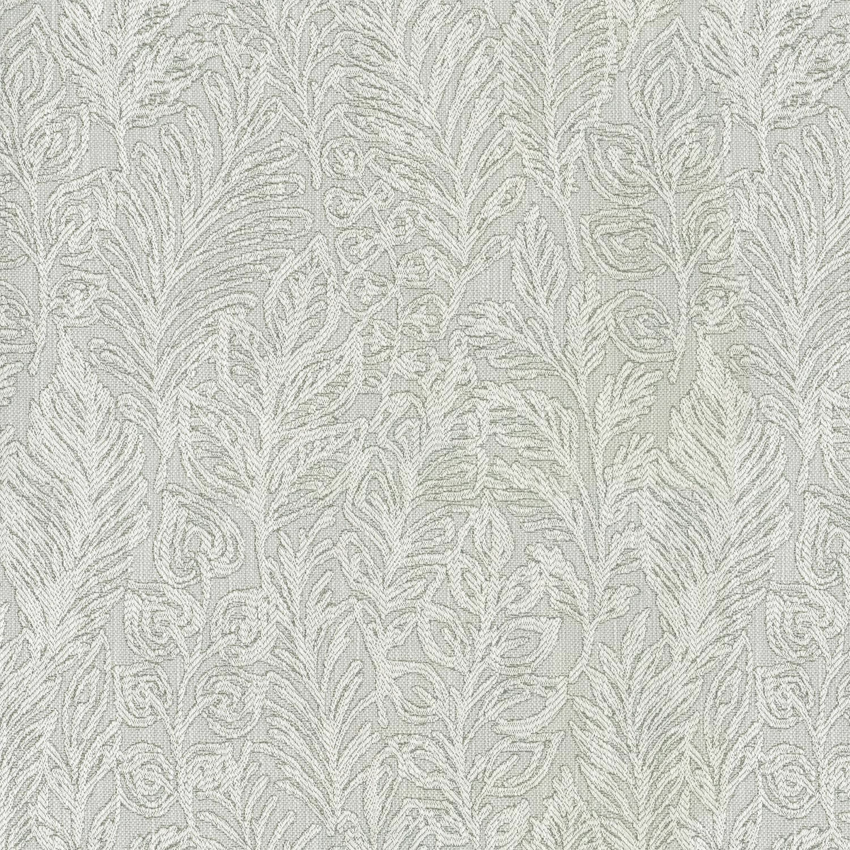 P/K Lifestyles Climbing Leaves - Frost 410222 Upholstery Fabric