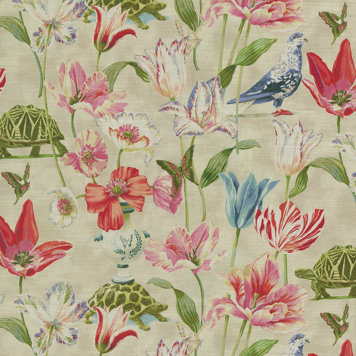 P/K Lifestyles Enchanted Garden - Primavera 150050 Fabric Swatch