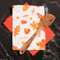 Tea Towel - Dunroven House Fall Leaves