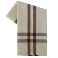 Fall Seasonal Towel Set Two Stripe Border Variety set of 5